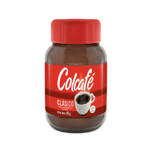 Café instantáneo frasco 85gr
