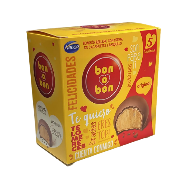 Bon o Bon 5 unidades 105 gr.