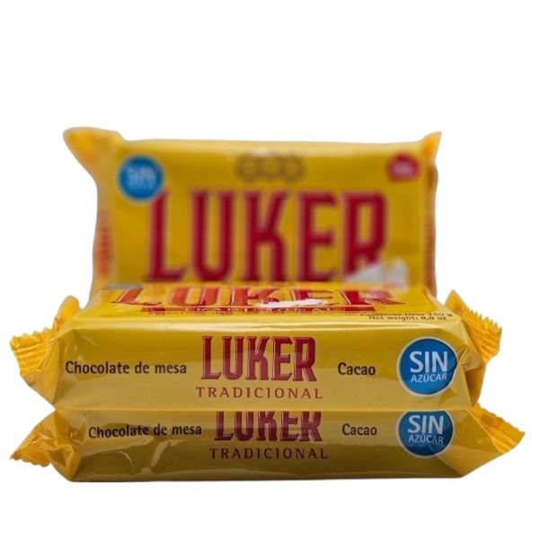 Chocolate sin azúcar Luker 0,250GR.